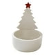 thumbnail image 5 of Portavelas navideño de cerámica pequeño para velas de té Estrella Roja, 5 of 9