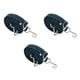 thumbnail image 1 of Speravity Paquete de 3 ganchos para correa de equipaje, cinturón de amarre, cordón para maleta de motocicleta, color negro Accesorios para motos beis azul Speravity VI015667-03, 1 of 6