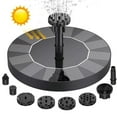 thumbnail image 1 of Flmtop Solar Fountain Solar Powered Water Fountain Water Garden & Pond Pumps Solar Bird Bath Fountain Perfect for Bird Baths Small Pond Garden Decoration, 1 of 10