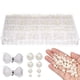 thumbnail image 5 of 1 Juego de cuentas blancas, perlas de imitación para hacer joyas, cuentas DIY, pulsera, collar, pendientes, cuentas, 5 of 5
