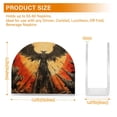 thumbnail image 3 of Bird Sun Wings Napkin Holder for Table Clear Napkin Stand Paper Holder Acrylic Organizer Dispenser Napkins for Dinner Kitchen Restaurant Room, 3 of 8