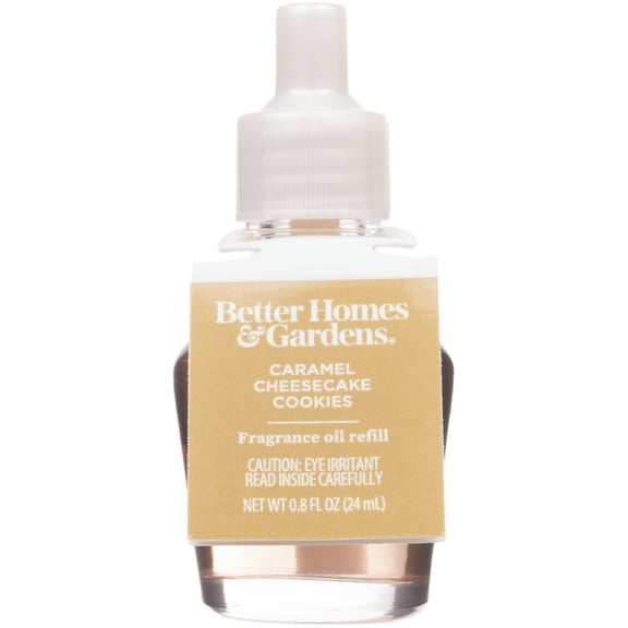 Better Homes & Gardens Aroma Accents Oil Refill 24 mL, Caramel Cheesecake Cookies