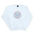 thumbnail image 1 of Harry Potter Womens Neon Deathly Hallows Sweatshirt, 1 of 5