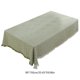 thumbnail image 3 of Fiudx Mantel de Algodón, Elegante Diseño En Gris, Verde y Café, Tejido Suave, Bordes con Borlas Decorativas, Ideal para Interiores y Exteriores, Ideal para Picnics, Fácil de Limpiar y Lavable a Máqui, 3 of 6
