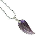 thumbnail image 4 of Esquirla Natural Gemstones Stone Angle Pendant Ball Beads Link Chain Necklace, 4 of 6