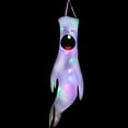 thumbnail image 5 of Taicans 43Inch Halloween Ghost Windsocks Hanging Decorations - Scary Light Up Ghost Wind Socks,Waterproof,Halloween Hanging Ghost Decorations for Home Yard Outdoor Decor,1Pcs, 5 of 5
