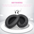 thumbnail image 4 of Almohadillas, Reemplazo De Almohadillas, Negro 1 Par De Para Sennheiser RS160 RS170 RS175 RS180 RS185 RS195 Otros Auriculares En La Oreja Uso General Uso Profesional YLSHRF Headphone Earbuds Replacement, 4 of 8