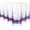 Purple, variant on Geometric Shapes Glass Drinking Glasses Set of 6, 13.5 OZ Solid Color Glass Tumbler Glassware for Water, Juice, Different Options for , Restaurant, Hotel, Bar