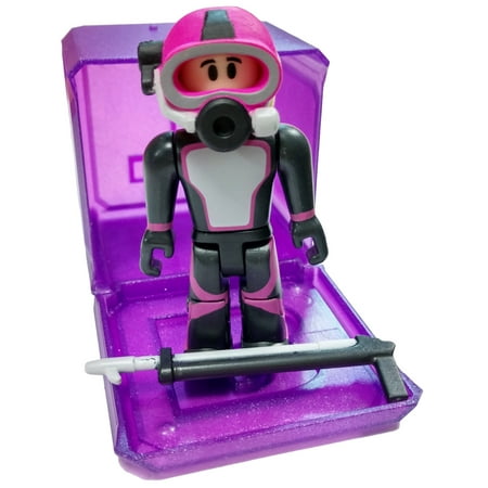 Roblox Celebrity Collection Series 3 Fuzzywooos Shark Diver Mini Figure With Cube And Online Code No Packaging - 