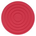 thumbnail image 3 of Kitchen Coasters, Round Coasters Easy Storage Food Grade Silicone  For Home For Restaurant Red, 3 of 8