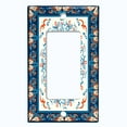 thumbnail image 5 of Metal Light Switch Plate Cover Colorful Flower Heart Mandala Tile Pattern TIL036, 5 of 13