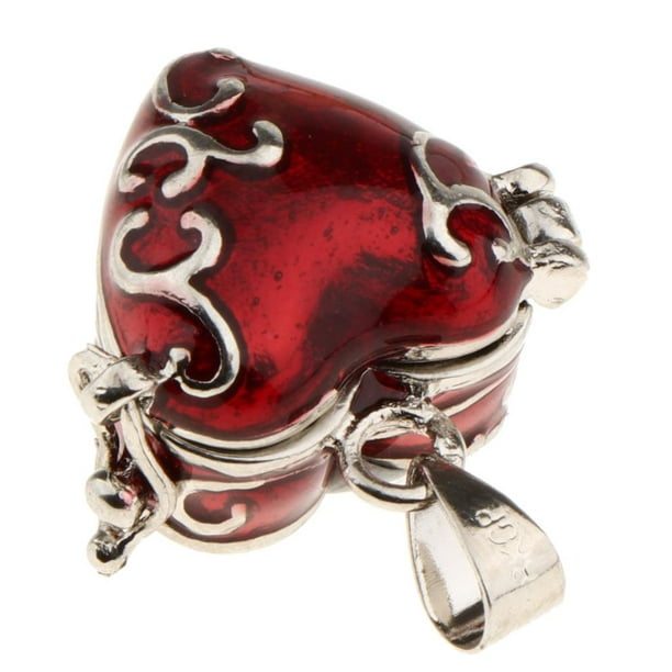 Colgante conmemorativo de mascota Fernando Corazón rojo