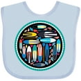 thumbnail image 3 of Inktastic Stand Up Paddle Boarding Sports Boys or Girls Baby Bib, 3 of 4