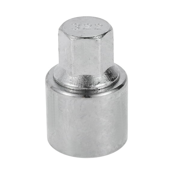 322 Wheel Lock Lug Nut for Mercedes-Benz Anti-Theft Wheel Locking Nut Key Socket Removal Tool 1 Pc