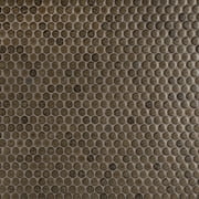 Merola Tile Fkompr72 Hudson Penny Round - Brown