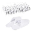thumbnail image 1 of 20 Pairs Spa Hotel Slippers White G, 1 of 2