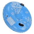 thumbnail image 1 of Inflatable Snow Tube, Light Blue Cold  Inflatable Ski  450lbs Load PVC Safe  For Family For Adults For Outdoor Sports, 1 of 8