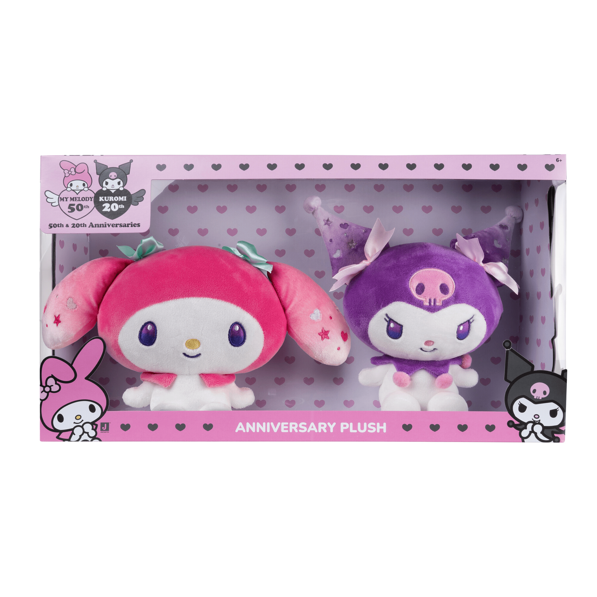 My Melody™ 50th & Kuromi™ 20th Anniversaries 8-Inch Plush 2