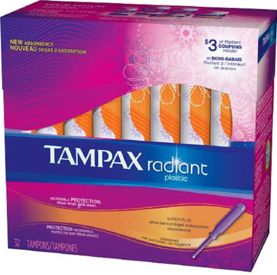 Tampax radiant super - apodyna