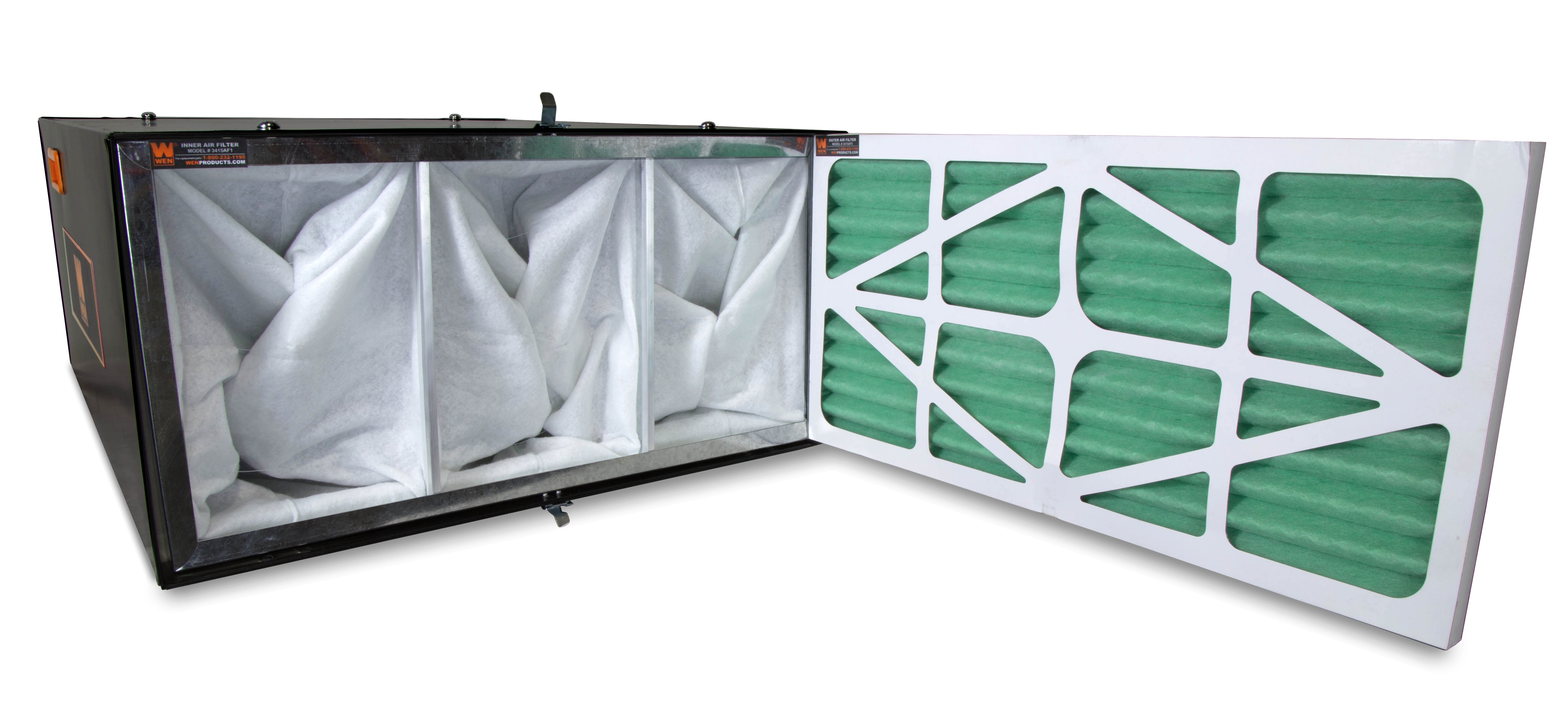 WEN 3-Speed Remote-Controlled Industrial-Strength Air Filtration System (556/702/1044 CFM)