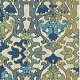 thumbnail image 2 of 7' X 10' Green Gray and Tan Floral Power Loom Area Rug, 2 of 10