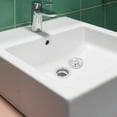 thumbnail image 3 of NICERIO Salon Hair Washing Bed Drain Plug Stainless Steel Drain Basket with Easy Installation, 3 of 5