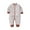 Brown, variant on Baby Boy Girl Flower Print Romper Jumpsuit Playsuits Onesie Soft, 18-24 Months