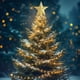thumbnail image 4 of Adorno para La Copa Del Árbol de Navidad, Colgante, Estrella para La Copa Del Árbol de Navidad, Polvo para La Copa Del Árbol de Navidad, Estrella de Cinco Puntas, 4 of 6