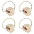 thumbnail image 1 of 4X RJ11 6P4C Enchufe de 2 Vias para Adaptador de Divisor de de Conector de Telefono, 1 of 5