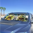 thumbnail image 3 of Jeiento Funny Turtle Car Interior Accessories Sun Protection Easy to Install Automotive Windshield Sunshades Keep Cool UV Rays Protection for Most Sedan Truck Van 28.5 x 25.5 inches, 3 of 7