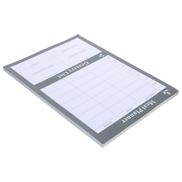 IFANLANDOR Food Diary Journal for Families with Reminder Black Paper 1Pack