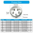 thumbnail image 5 of Giaone High Hardness Left Hand Thread Die Heat Resistant 9pcs/set for Professional Use, 5 of 10