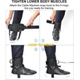 thumbnail image 2 of 1 par de tobilleras para hacer ejercicio, tobilleras para máquina de Cable, correa de tobillo ajustable, accesorios de gimnasio para mujeres, 2 of 5