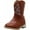Tan, variant on NORTY Boys Girls Western Boots Classic Cowboy Style with Side Zip & Contrast Stitching