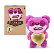 Fuggler Gold Fuggs 9 inch (Teddy Bear Nightmare), Funny Ugly Monster Soft Plush Collectible Toy by ZURU