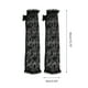 thumbnail image 3 of Guantes sin dedos bloqueadores del sol de Daffodils para mujeres, guantes largos de bloqueo solar para conducir en negro, 3 of 5