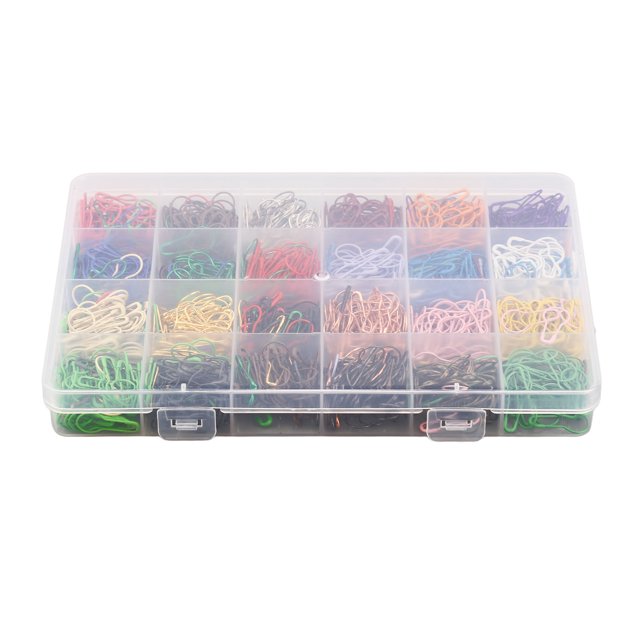Gourd Shaped Pin, Wide Use Iron DIY Craft Making Durable Marker Tag Pin 1200PCS For Clothing
