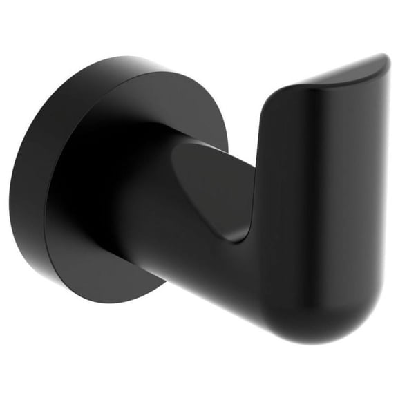 Riobel Pb0 Parabola Single Robe Hook - Black