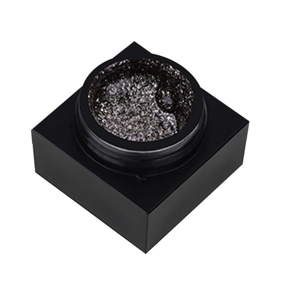 Mightlink 5ml Nail Art Gel Fast Drying Sparkling Safe Ingredients Non-Irritating Easy to Apply Decorative No Odor Nail Art Glue Soak Off UV LED Manicure Varnish Nail Supplies