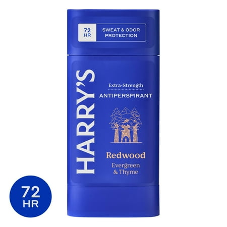 Harry's Extra-Strength Antiperspirant Deodorant for Men, Sweat and Odor Protection, Redwood, 2.5 oz