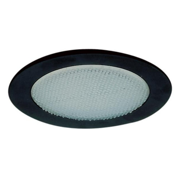 Nicor Lighting 19509WH 4 In. White Albalite Shower Trim