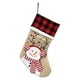 thumbnail image 2 of Christmas Socks Gift Bags Christmas Tree Decorations Snowmen Christmas Tree Pendants, 2 of 6
