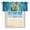 Blue, variant on Summer Hippo Kitchen Valances for Windows 60x18 Inch Kitchen Curtains Valances Rod Pocket Blue Ocean Oil Painting Swimming Ring Bathroom Window Valances for Window Treatment Decor