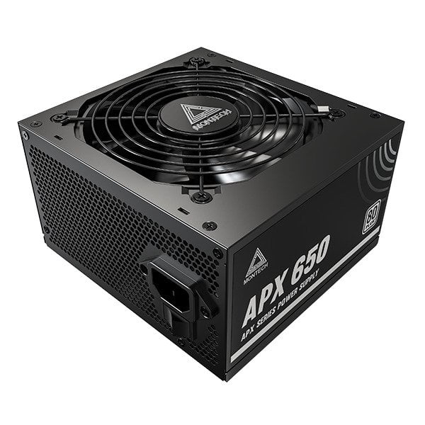 MONTECH APX Series APX 650W - Power supply (internal) - DC-DC - ATX12V - 80 PLUS