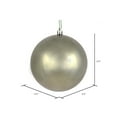 thumbnail image 2 of Vickerman 2.4" Wrought Iron Shiny Ball UV, 24/Bag, 2 of 5