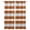 Orange Grey, variant on Blue Grey Stripe Blackout Curtains for Bedroom, Farmhouse Modern Art Striped Room Darkening Window Drapes for Living Room, Thermal Insulated Grommet Curtains, 52x54 inch, 2 Panels