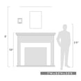 thumbnail image 2 of Golden Lighting Marco 1-light Wall Sconce in Matte Black, 2 of 2