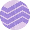 thumbnail image 1 of Ahgly Company Indoor Square Patterned Blossom Pink Area Rugs, 3' Square, 1 of 6