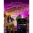 thumbnail image 5 of Twinkly Icicle App-Controlled Smart 190 Multicolor RGB+W LED Christmas Lights, 5 of 10