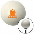thumbnail image 1 of American Shifter  Orange Boat Ivory Shift Knob with M16 x 1.5 Insert Shifter Auto Manual Custom Brody, 1 of 1